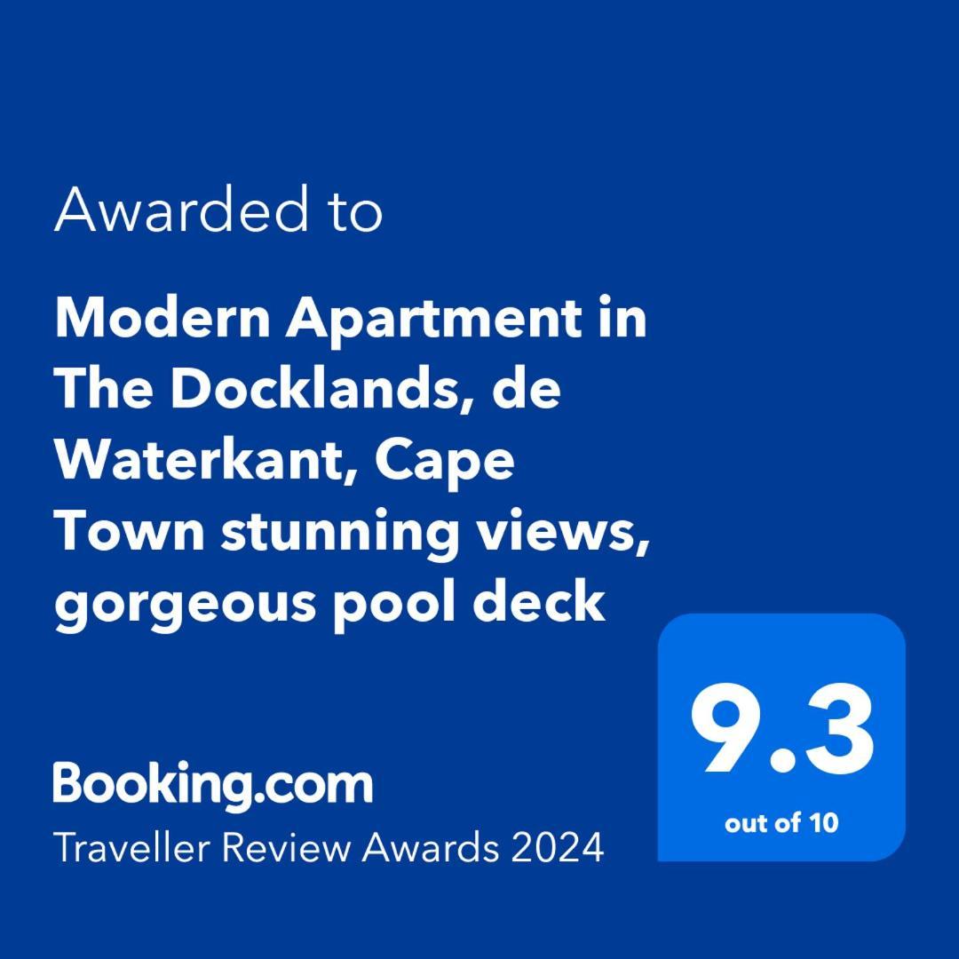 Modern Apartment In The Docklands, De Waterkant, Cape Town Stunning Views, Gorgeous Pool Deck Extérieur photo