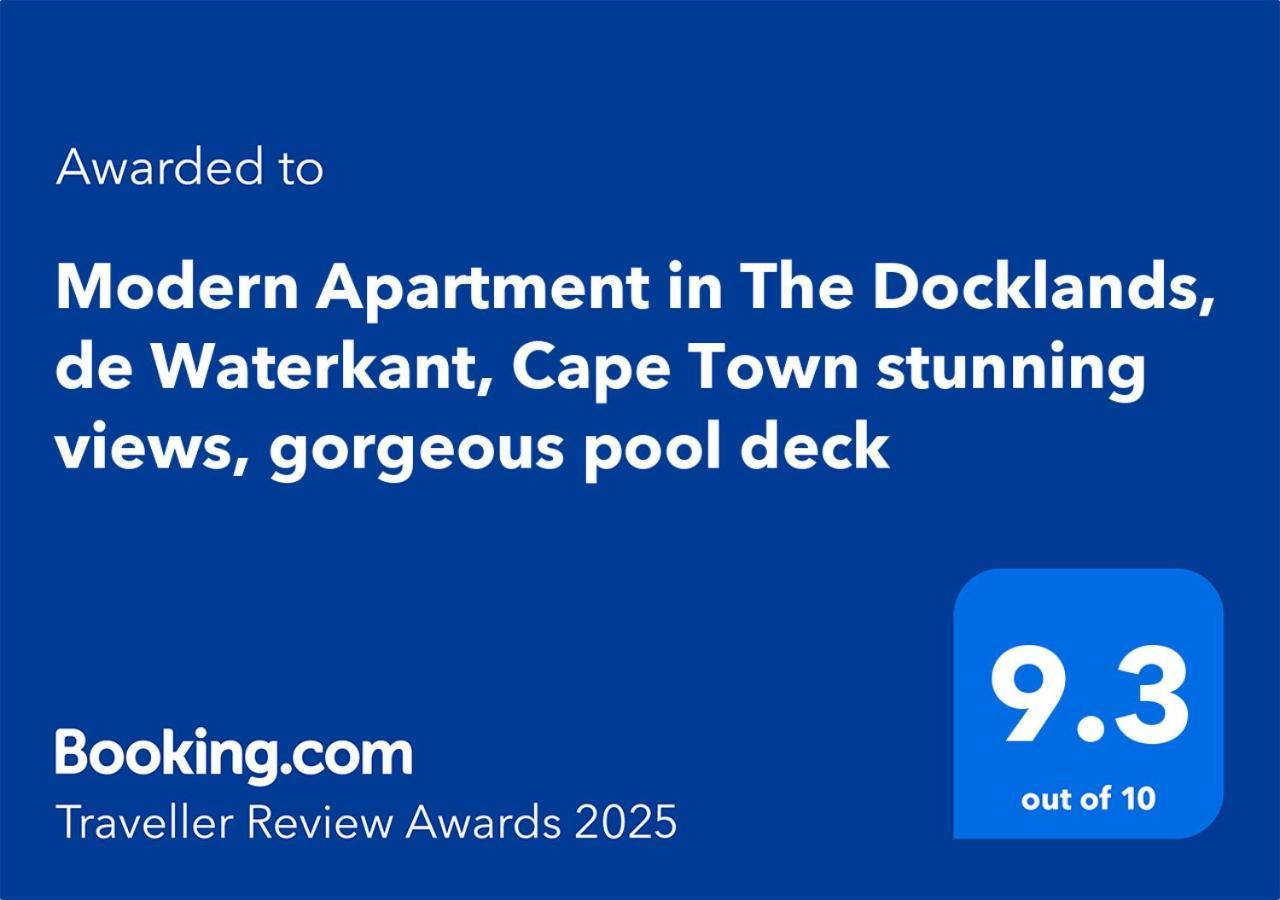 Modern Apartment In The Docklands, De Waterkant, Cape Town Stunning Views, Gorgeous Pool Deck Extérieur photo